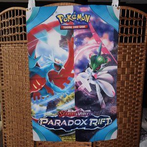 Pokemon Paradox Rift Promotional Fabric Banner - 24" x 36"